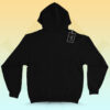 Hoodie Negro - Nirvana Logo - Imagen 2