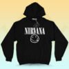 Hoodie Negro - Nirvana Logo